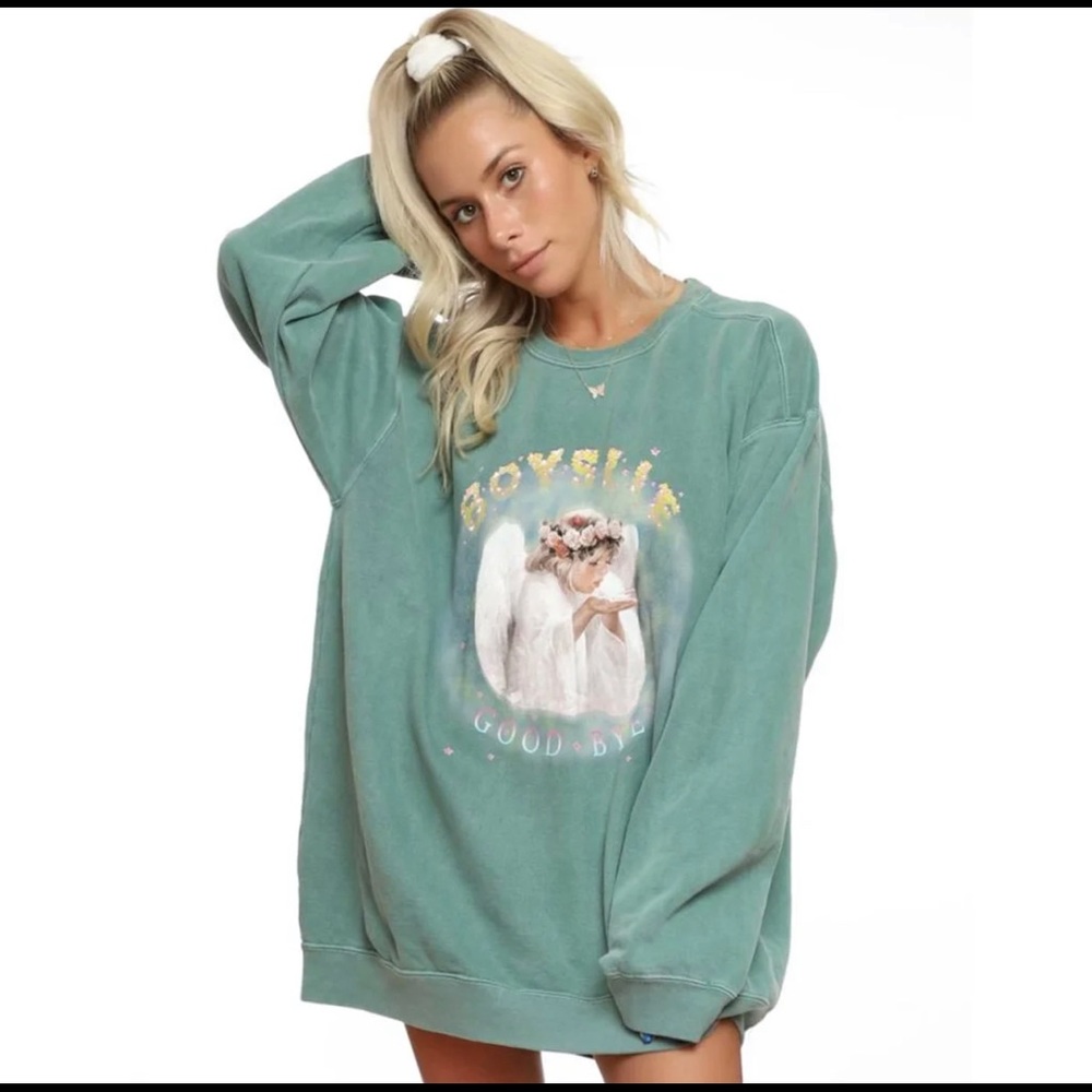 Boys Lie Goodbye Angel Sweatshirt
